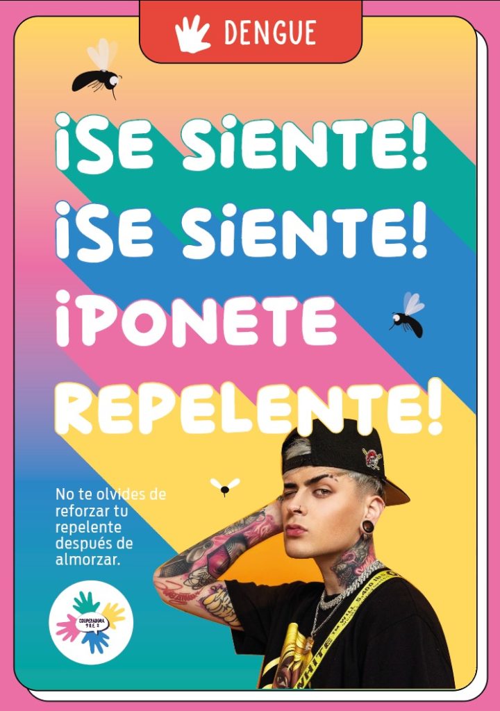 ¡Se siente! ¡Se siente! ¡Ponete repelente!