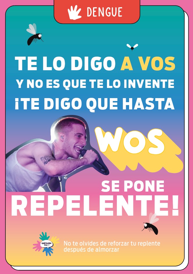 Te lo digo a vos y no es que te lo invente: ¡te digo que hasta Wos se pone repelente!